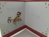 Uncle Cool Boofle Wearing Santa Hat Design Christmas Card