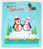 Nan and Grandad Christmas Card Cute Pengiun Design