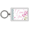 I Love You Celebrity Style World's Best Keyring