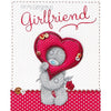 Me to You For My Gorgeous Girlfriend Bear & Heart Valentine Card Tatty Teddy