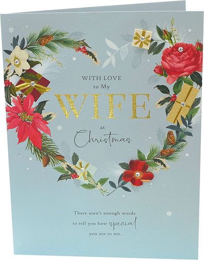 Royal Horticultural Society Wife Christmas Card