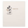 Thank You Disney Mickey Mouse With Flower Card