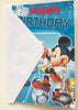 Mickey Mouse Goofy Donald Duck Football Birthday Cards