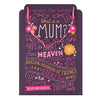 Mother's Day Card for Mum Keepsake