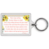 Don't Stop Smiling Celebrity Style World's Best Keyring