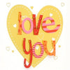 Talking Pictures More Than Words Love You 3D Letter Frame