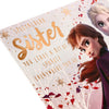 Frozen 2 Spectacular Sister Birthday Card with Super Cool Activity Inside