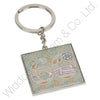 60th Birthday Patchwork Collection Keyring