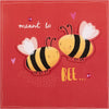 Meant To Bee Design Engagement Card