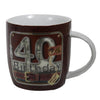 40th Birthday Laura Darrington Unzipped Collection Porcelain Mug