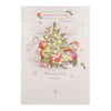 Son and Family Wishes Christmas Both of You Cute Card