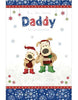 To A Very Special Daddy Cute Boofles Christmas Card