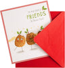 To My Dearest Friends Pun Puddings Design Christmas Card