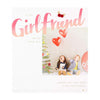 Girlfriend Cute Christmas Card 'Being with You'