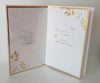 Son And Daughter In Law Gold And Pearl Hearts Design Anniversary Card