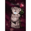 One I Love Tatty Teddy Holding Rose Design Valentine Day