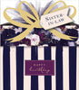 Sister-in-Law Birthday Card Luxury Shaped Ornate Present