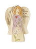 Forever In Our Hearts Angel Figurine With Twine String