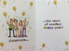 Sparkling Stars And Balloons Design Christmas And New Year Card