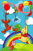 Pack of 6 Disney Winnie The Pooh With Balloons Design Birthday Cards