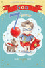 Today You're 7 Cute Superman Design Son Candy Club Birthday Card