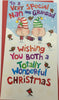 Nan and Grandad at Christmas (Humour) Christmas Card