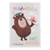 Graduated Gus Teddy Shape Die Cut Design Congratulation Card