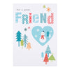 Hallmark Friend Christmas Card 'Very Happy'