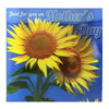 Beautiful Sunflowers Design 3D Holographic Mother's Day Card