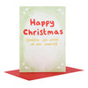 Funny Christmas Card 'Timeline'