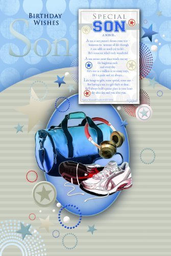 For a Special Son Keepsake Treasures Birthday Card