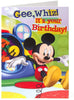 Pack of 6 Mickey Mouse Gee, Whiz! Birthday Cards