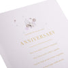 Anniversary Card to Both Elegant Text Led Design