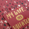 Wife Valentine's Day Card 'Lots of Love'