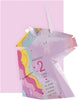 2nd Birthday Card for Daughter Pop-up 3D Unicorn Head Design