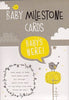 Baby Milestone Hallmark New Cards 6 double sided printed