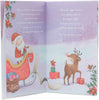 Cute Granddaughter Santa And Reindeer Christmas Card