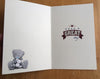 Dad with Football No.1 Fan Father's Day Cute Me to You Bear Greeting Card