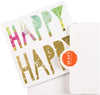 General Birthday Card Studio Foiled Text Design