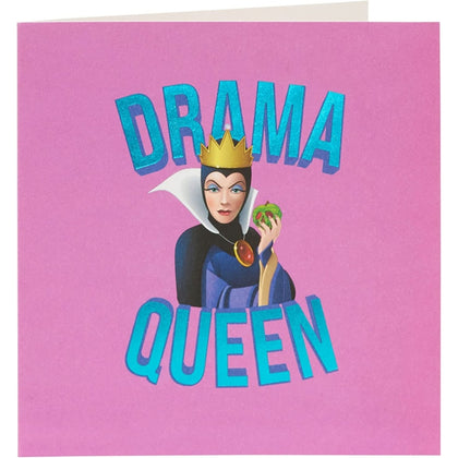 Disney The Evil Queen Blank Birthday Card