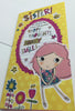 Kids Activity Sister Birthday Card