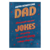 Dad Father's Day Card 'Bad Jokes'