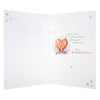 For A Much Loved Mum Sparkle Snow Christmas Card