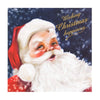 Wishing Christmas Happiness Santa Claus Xmas Greeting card