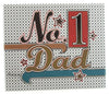 No1 Dad Laura Darrington Typography Collection Plaque