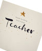 Male/Female Thank You Teacher Greeting Card from The Kindred Range