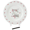 Happy Anniversary Personalisable Plate And Pen Gift Set