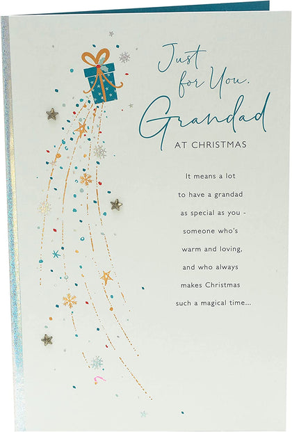 Daydreams Present Grandad Christmas Card