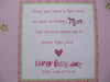 Stunning Raised Glittered Real Feathers Mum Birthday Card