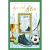 Happy Birthday To A Special Son Keepsake Treasures Greeting Card